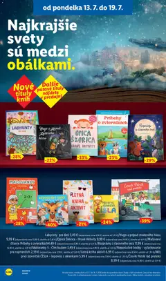 Lidl leták platný od 13.07.2026 | Strana: 38 | Produkty: Kniha