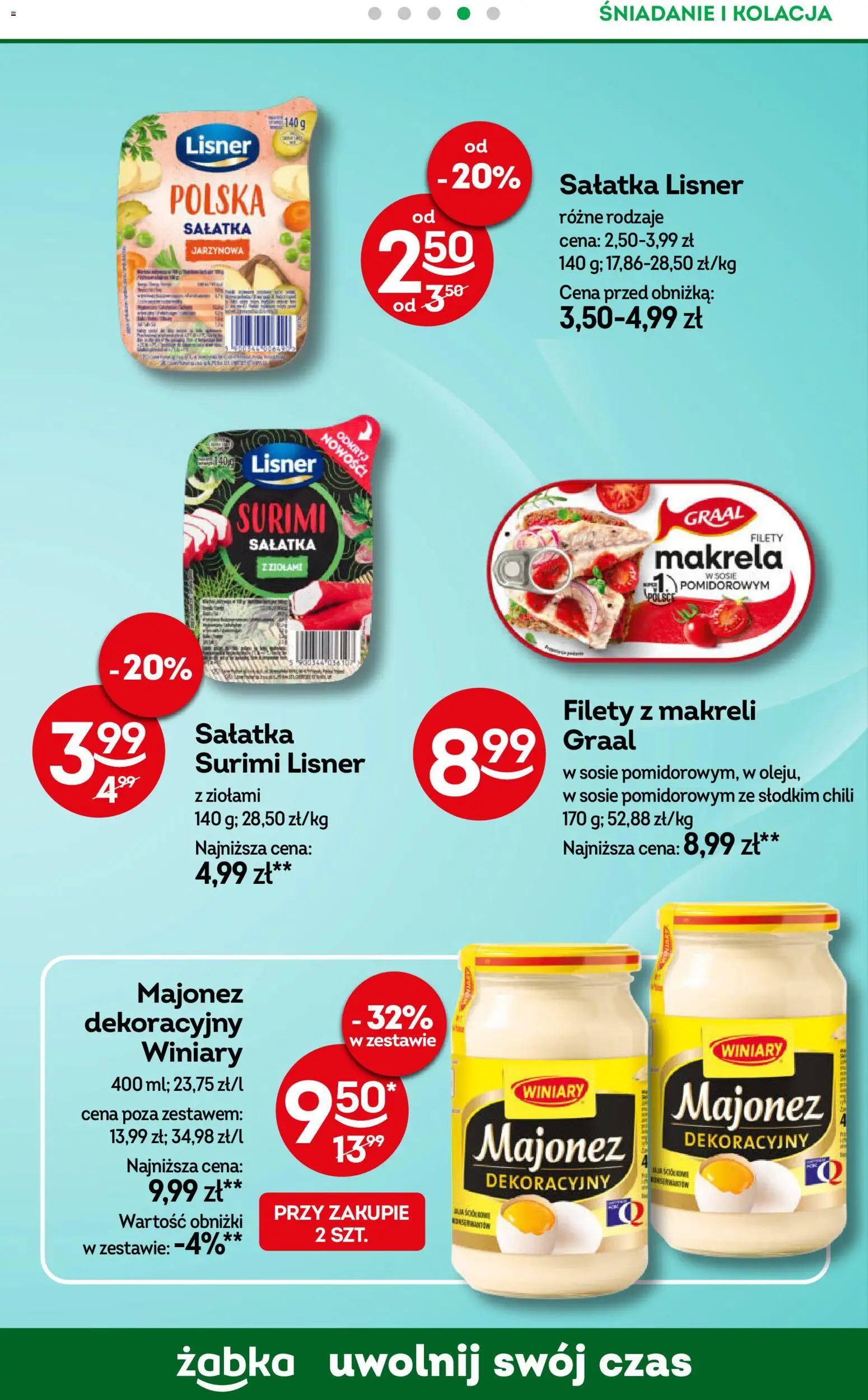 Żabka gazetka - Codzienne produkty od 07.10.2026 | Strona: 15 | Produkty: Chili, Surimi, Makrela, Jaja