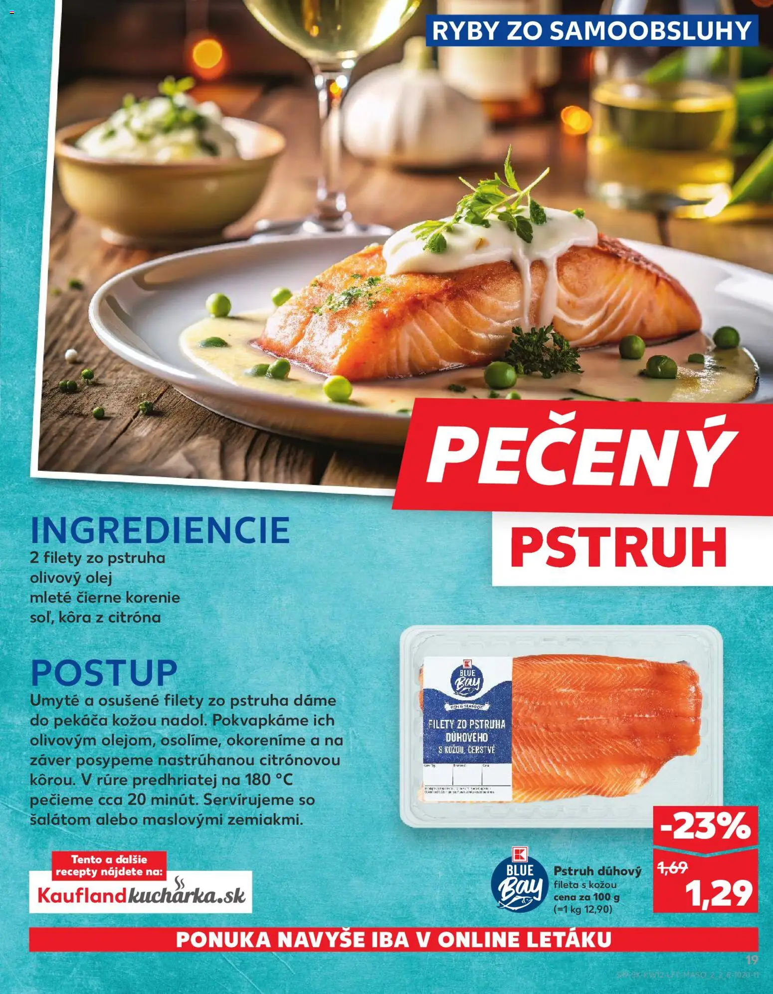 Nové Kaufland akcie – leták je platný od 19.03.2026 | Strana: 19 | Produkty: Olej, Ryby, Čierne korenie, Korenie