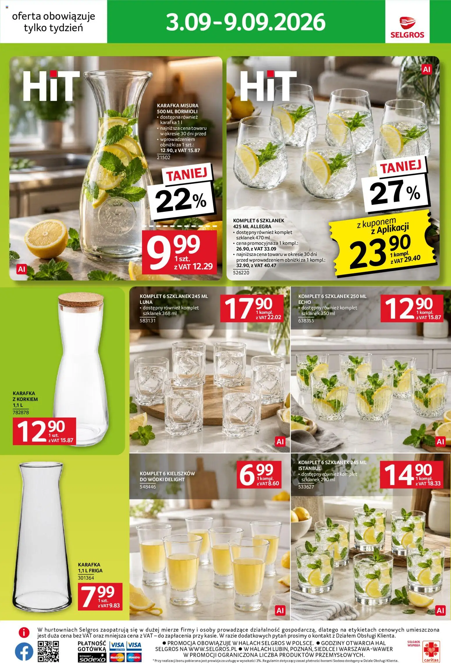 Selgros cash&carry gazetka - Jeszcze więcej super promocji od 03.09.2026 | Strona: 10