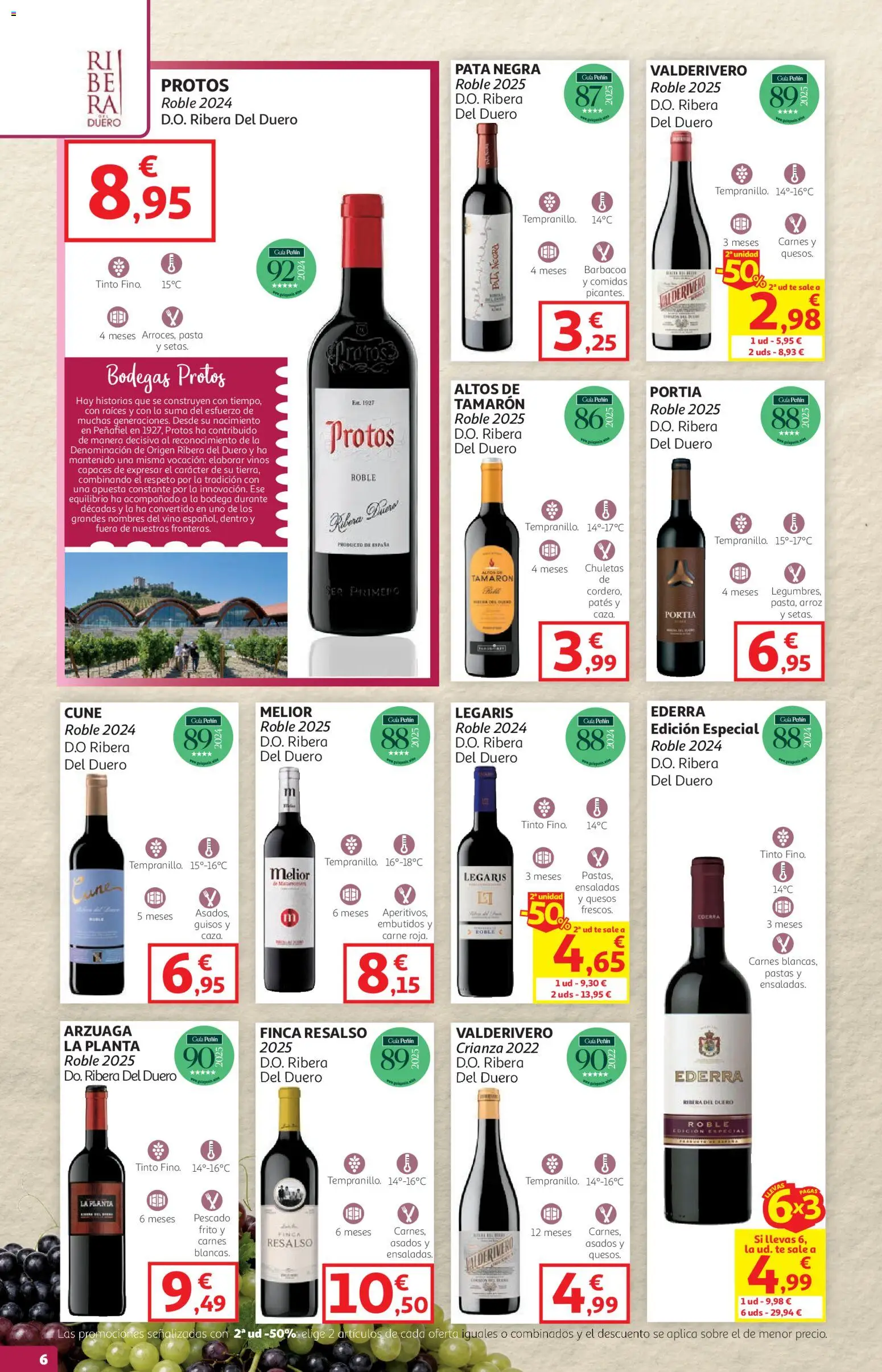Alcampo - Feria del Vino SST │ válido desde el 08/10/2026 | Página: 6 | Productos: Pescado, Embutidos, Barbacoa, Carne