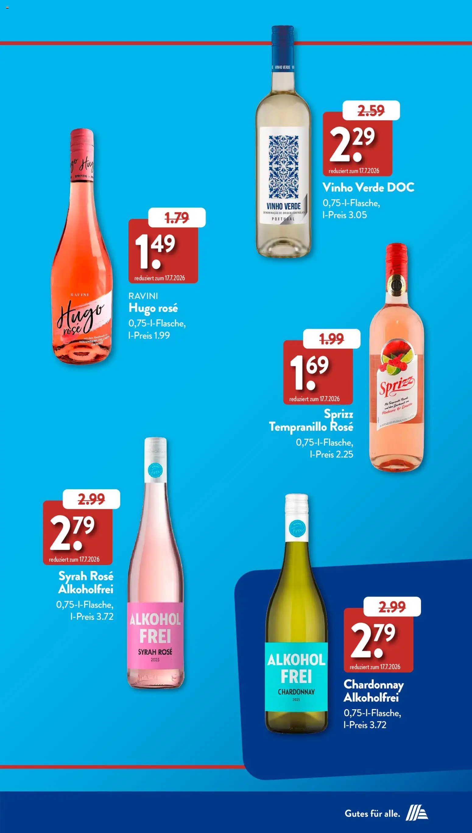 Aldi Süd Sonderprospekt – gültig ab 23.07.2026 | Seite: 5 | Produkte: Limette, Himbeere, Hugo