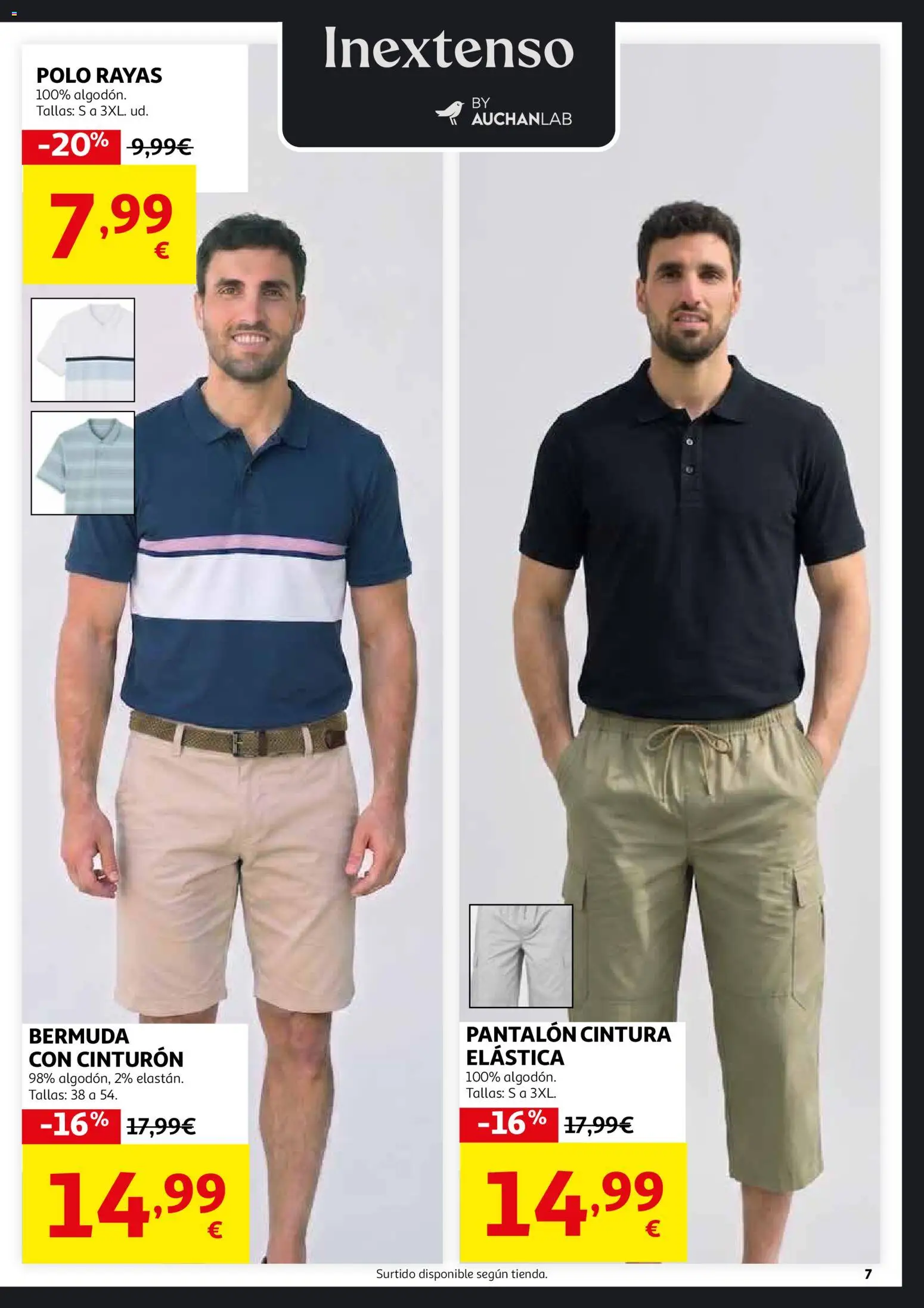 Alcampo Rebajas Valencia │ válido desde el 25/06/2026 | Página: 7 | Productos: Cinturón