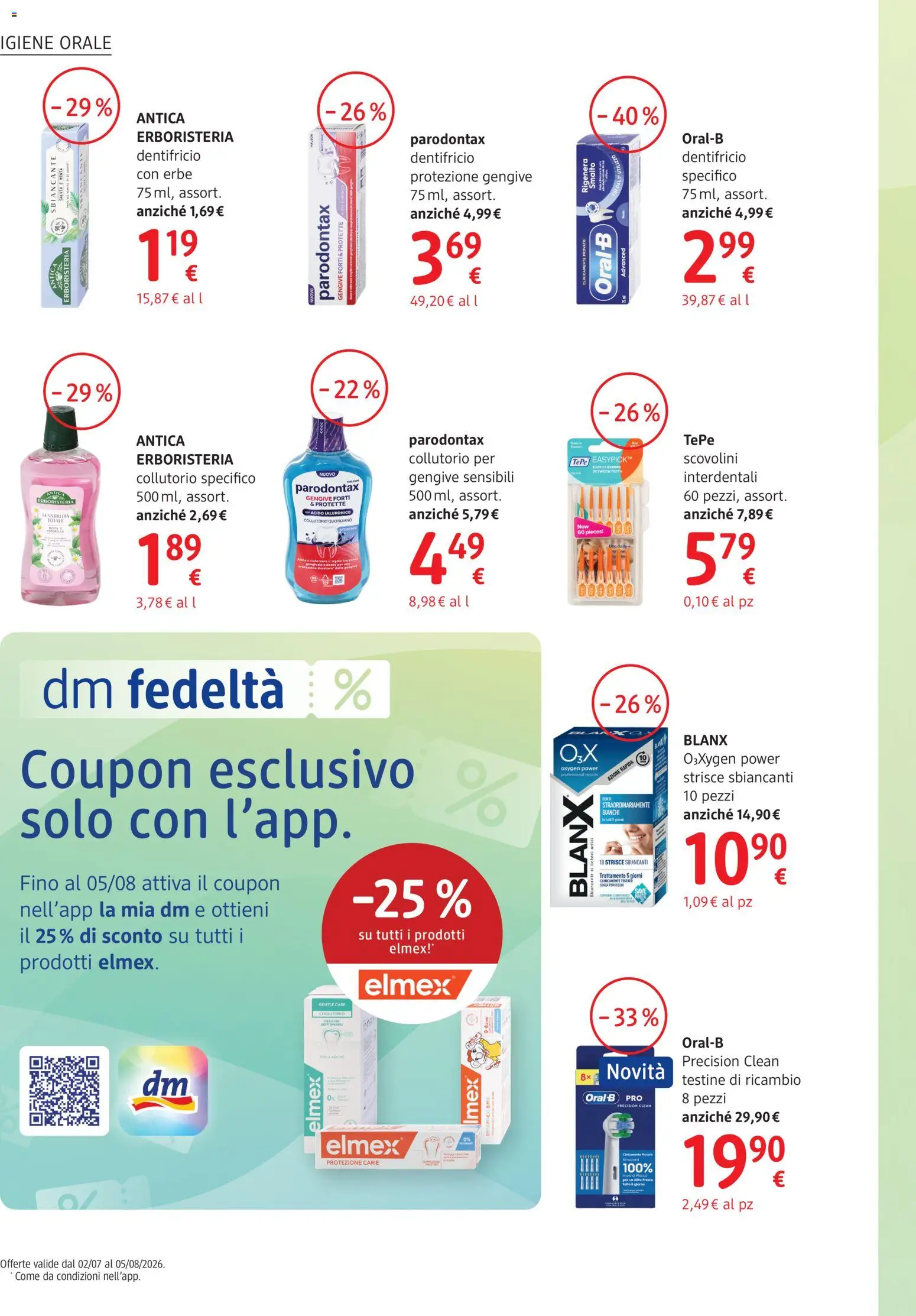 Volantino dm drogerie markt del 02/07/2026 | Pagina: 10