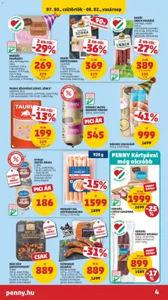 KARÁT SNACK KOLBÁSZ, csemege, csípős 100 g - amely érvényes a következő dátumtól: 2026.07.30. | Oldal: 6