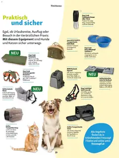 Fressnapf Friends 03/26 ab 01.05.2026 gültig | Seite: 19 | Produkte: Rucksack, Kissen, Decke, Korb