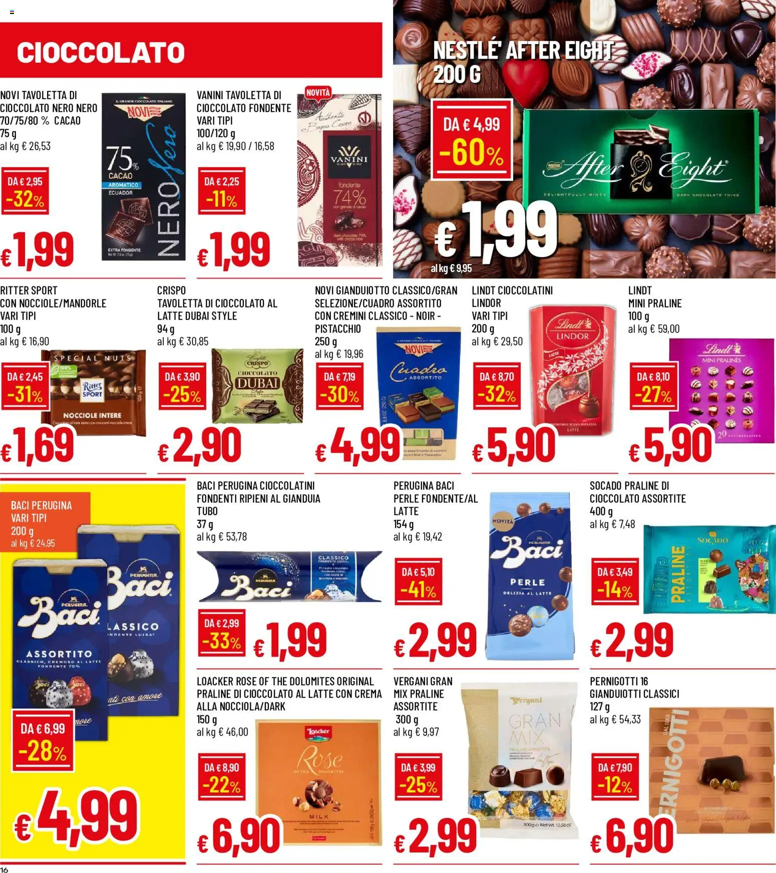 Volantino Galassia del 02/11/2026 | Pagina: 16 | Prodotti: Crema, Tubo, The, Cacao