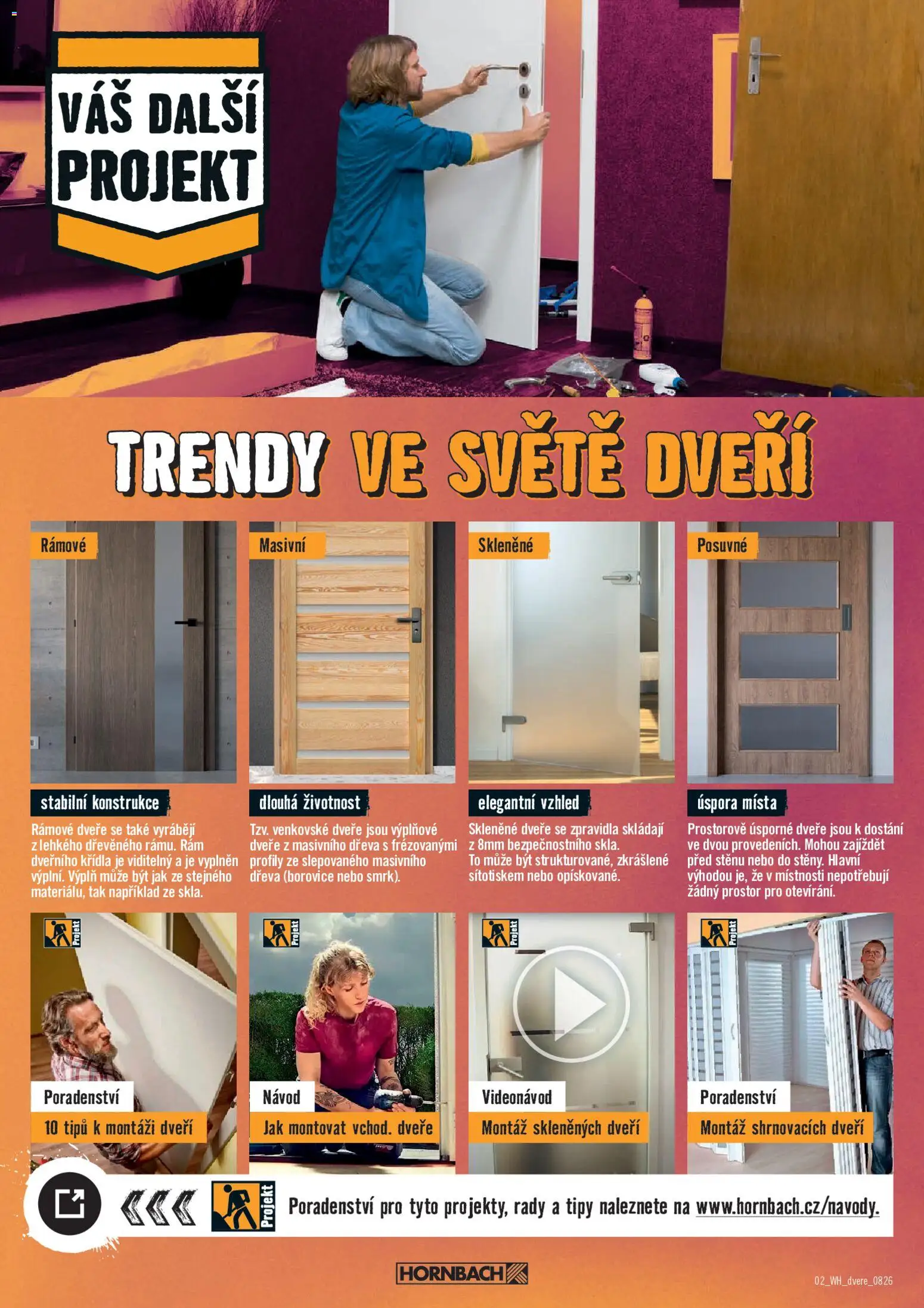 HORNBACH leták - Dveře od 05.08.2026 | Strana: 2