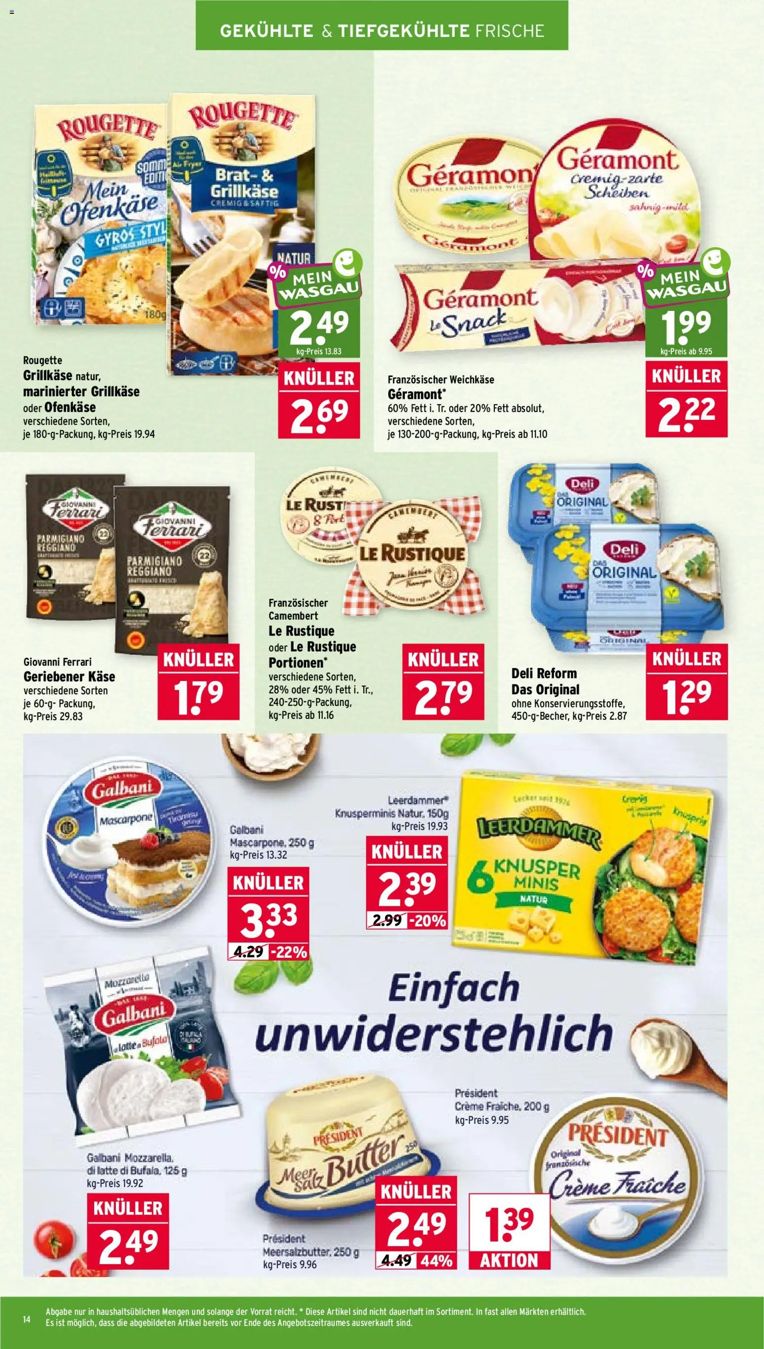Wasgau Prospekt – gültig ab 22.06.2026 | Seite: 14