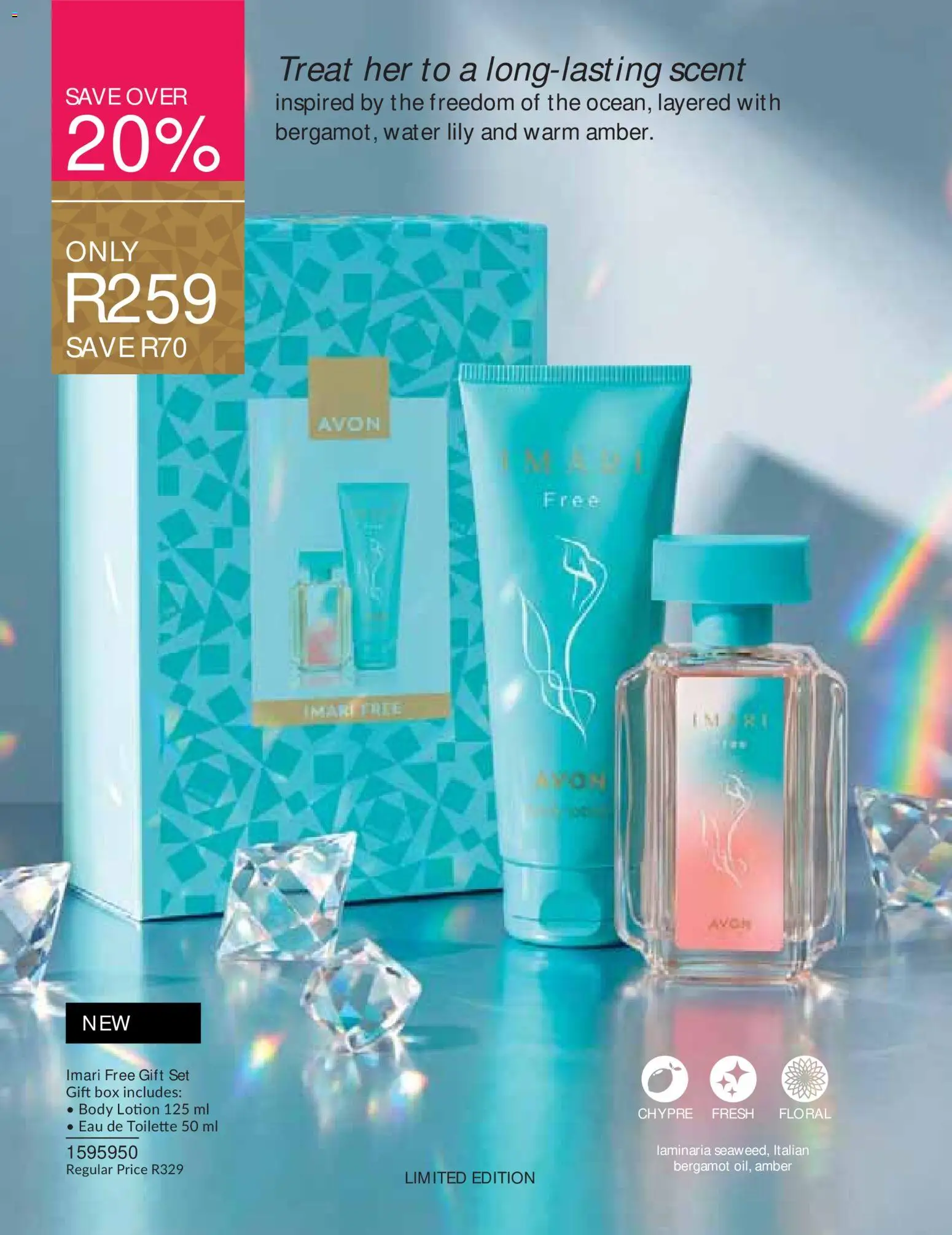 New Avon catalogue – valid from 01/10/2026 | Page: 12 | Products: Box, Eau de toilette, Water, Lotion