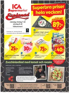 ICA Supermarket - Aktuella erbjudanden - Förhandsvisning av reklamblad från butik ICA Supermarket aktuell från 03/08/2026