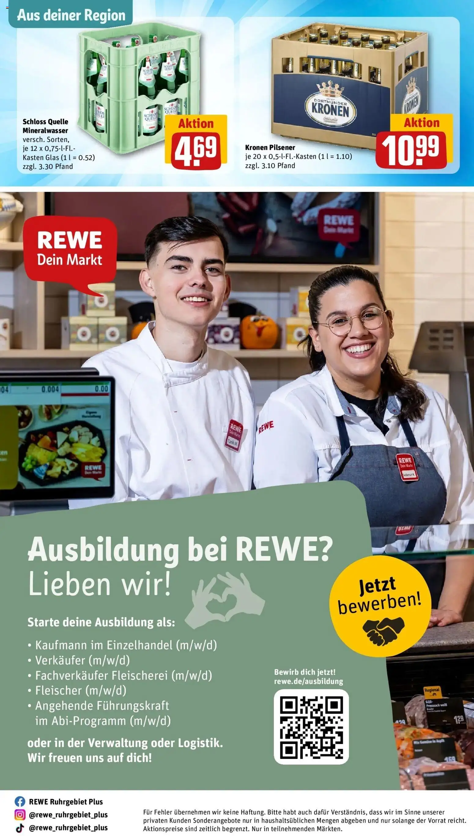 Rewe Prospekt Unna – gültig ab 01.06.2026 | Seite: 34 | Produkte: Mineralwasser