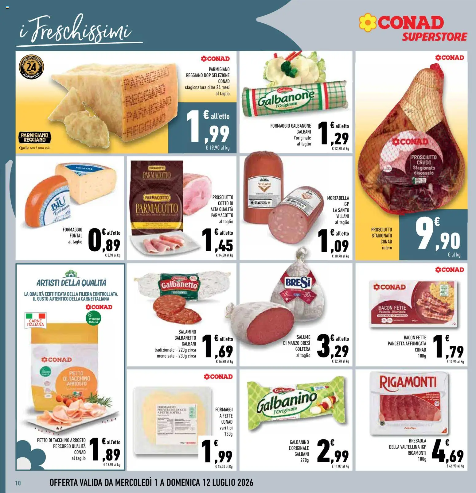Volantino Conad del 01/07/2026 | Pagina: 10
