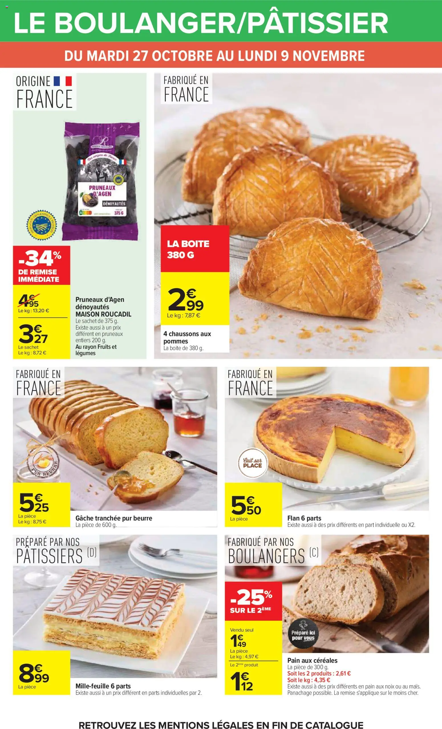 {H1} | Page: 24 | Produits: Fruits, Brioche, Pain, Noix