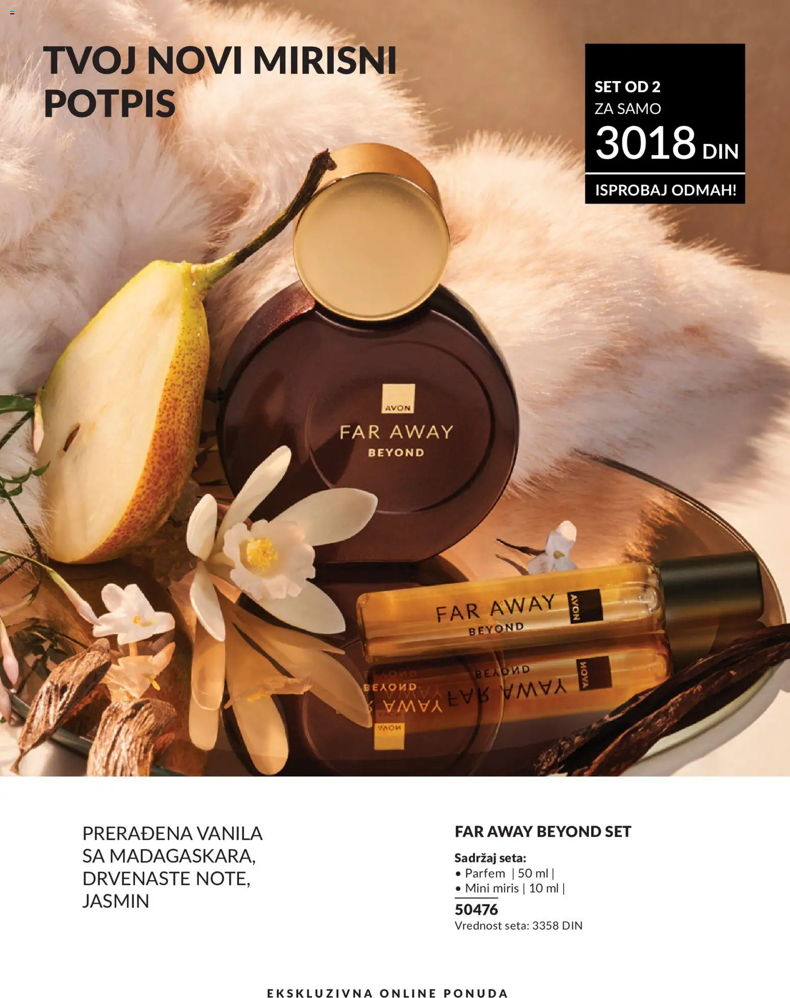 AVON katalog - važi od 01.06.2026 | Strana: 184 | Proizvode: Miris, Parfem