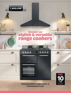 Preview of B&Q - Appliances valid from 01/07/2026 | Page: 27 | Products: Cooker