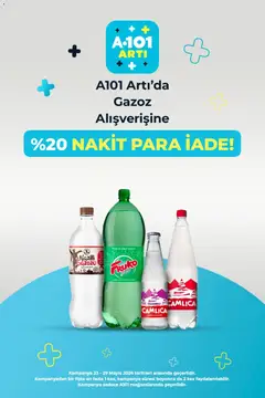 23.05.2026 tarihinden itibaren geçerli olan A101 kataloğu önizlemesi