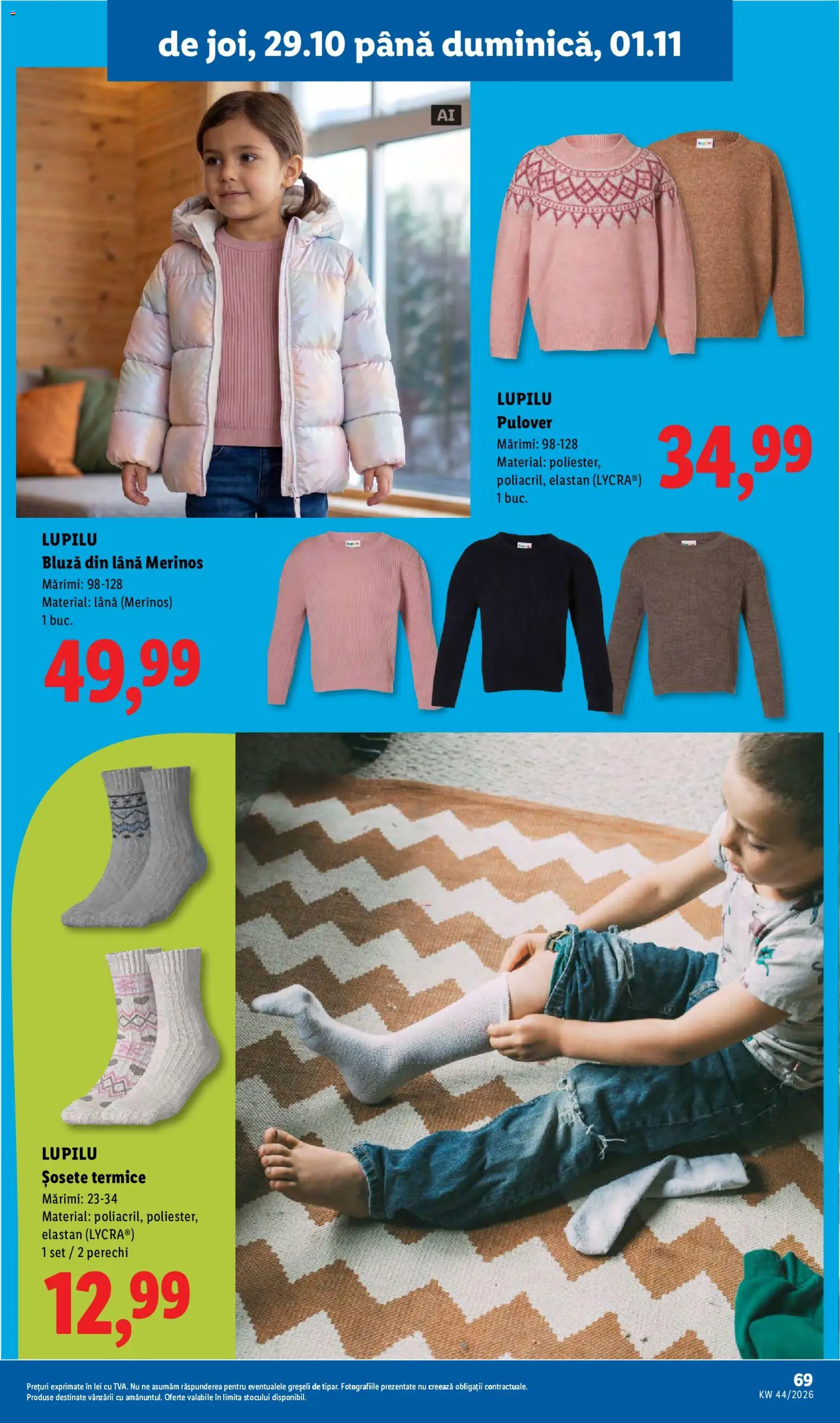 Noul catalog Lidl – valabil de la 26.10.2026 | Pagină: 69