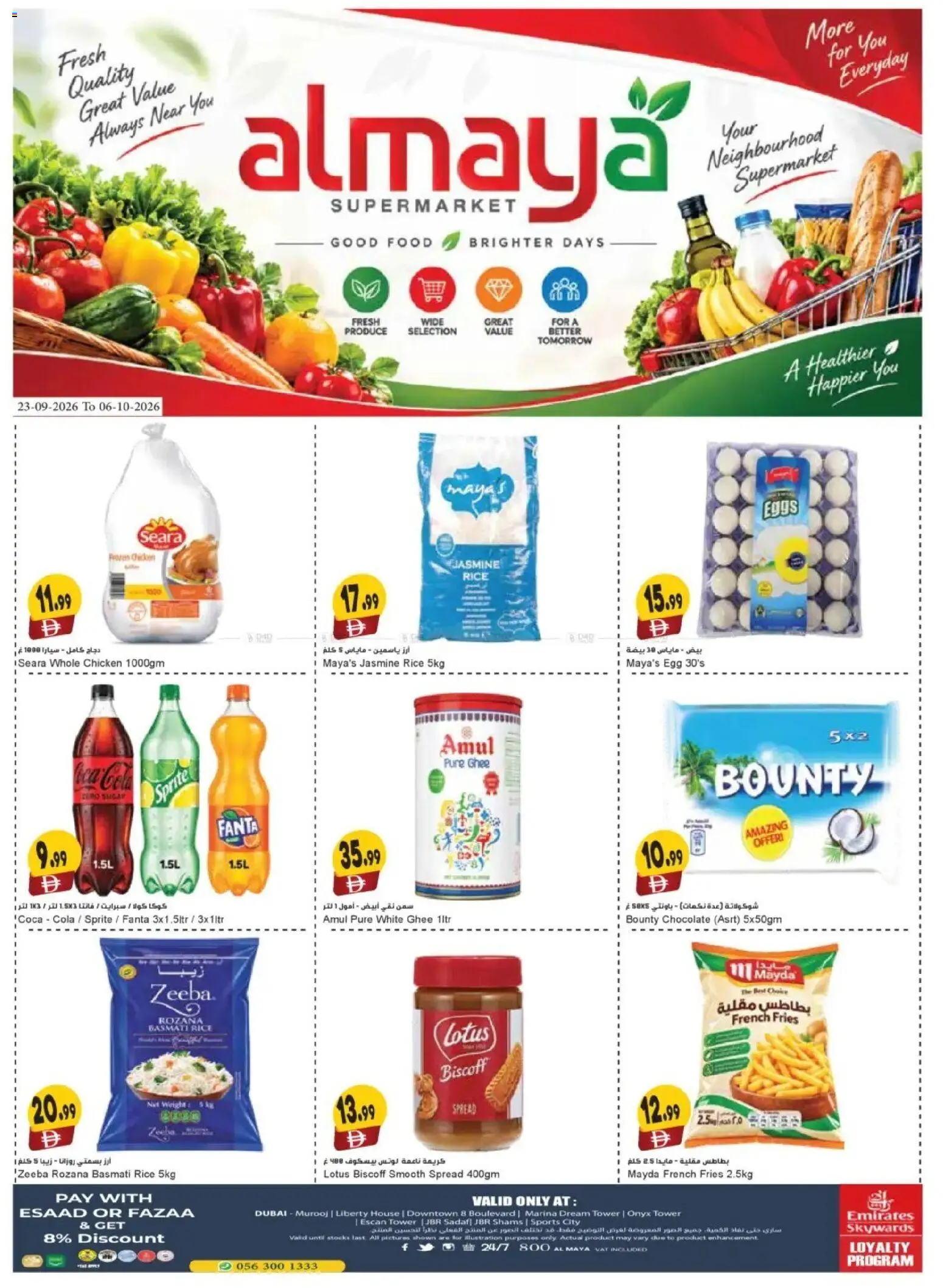 {H1} | Page: 1 | Products: Fanta, Chocolate, Chicken, Rice