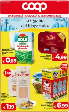 Anteprima del volantino COOP volantino Sicilia valido a partire dal 01/09/2026