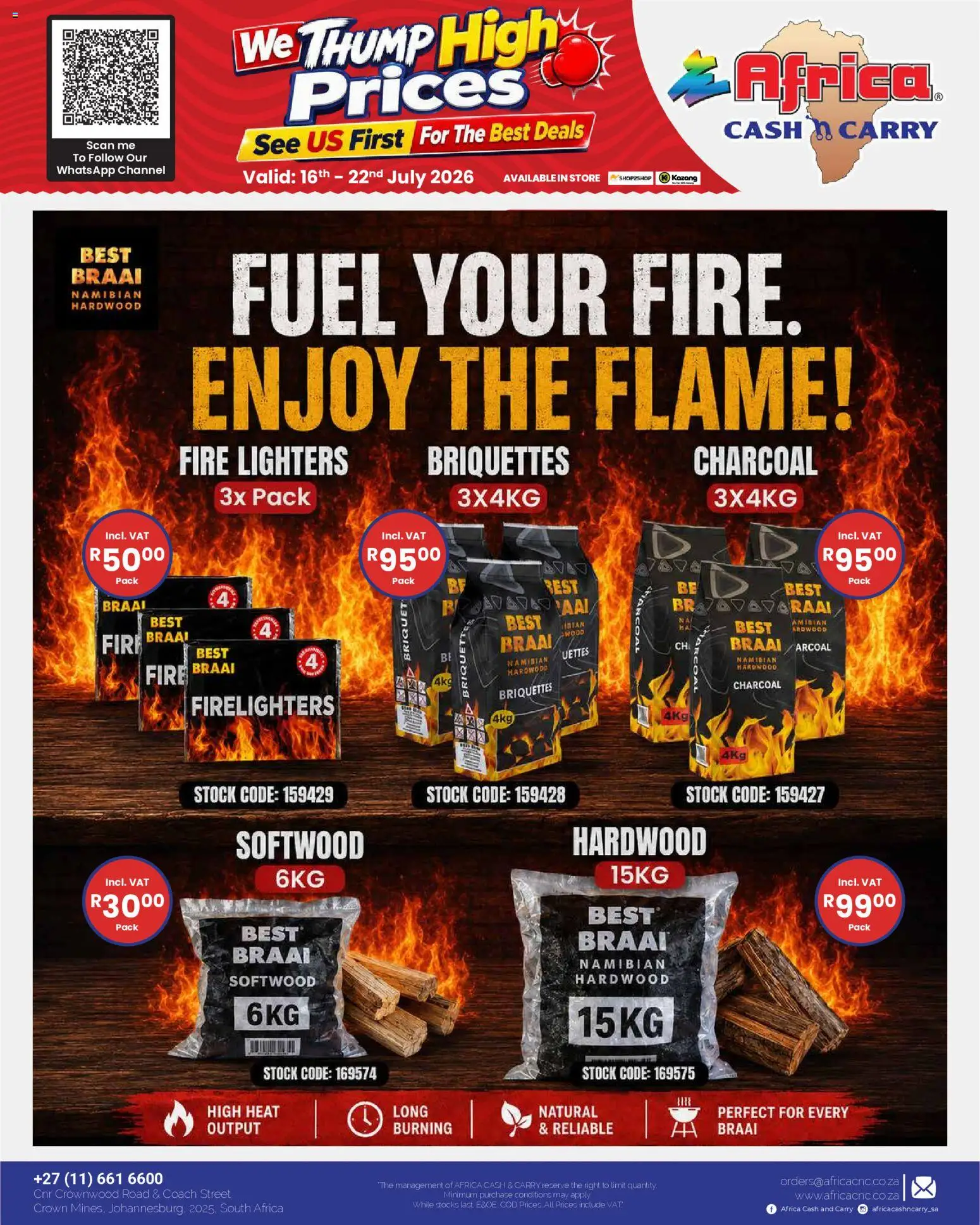 New Africa Cash & Carry catalogue – valid from 16/07/2026 | Page: 48 | Products: Stock