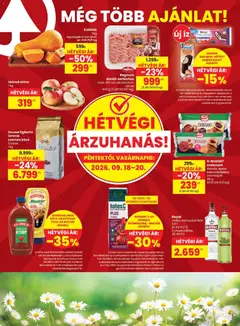 Spar akciós újság - amely érvényes a következő dátumtól: 2026.09.17. | Oldal: 20