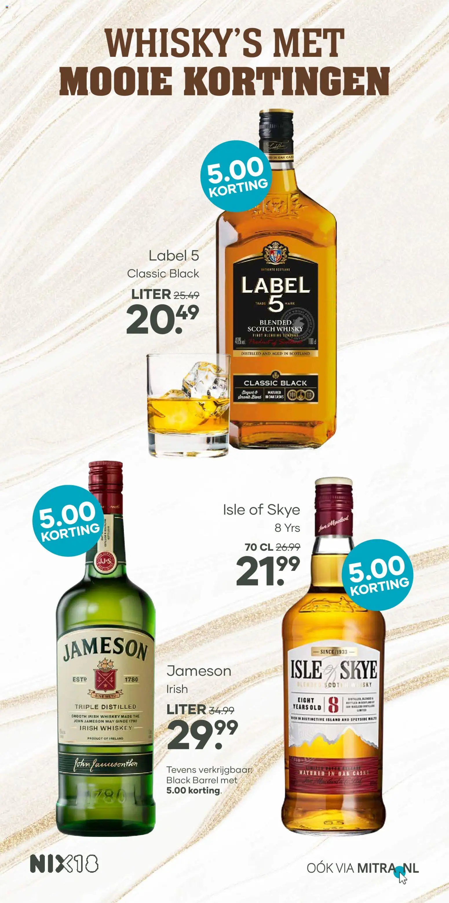 {H1} | Pagina: 3 | Producten: Whisky, Jameson