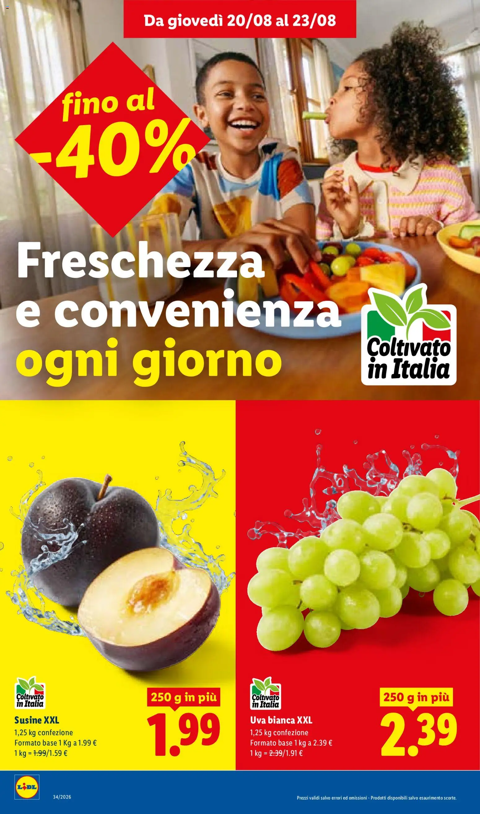 Volantino Lidl del 20/08/2026 | Pagina: 4
