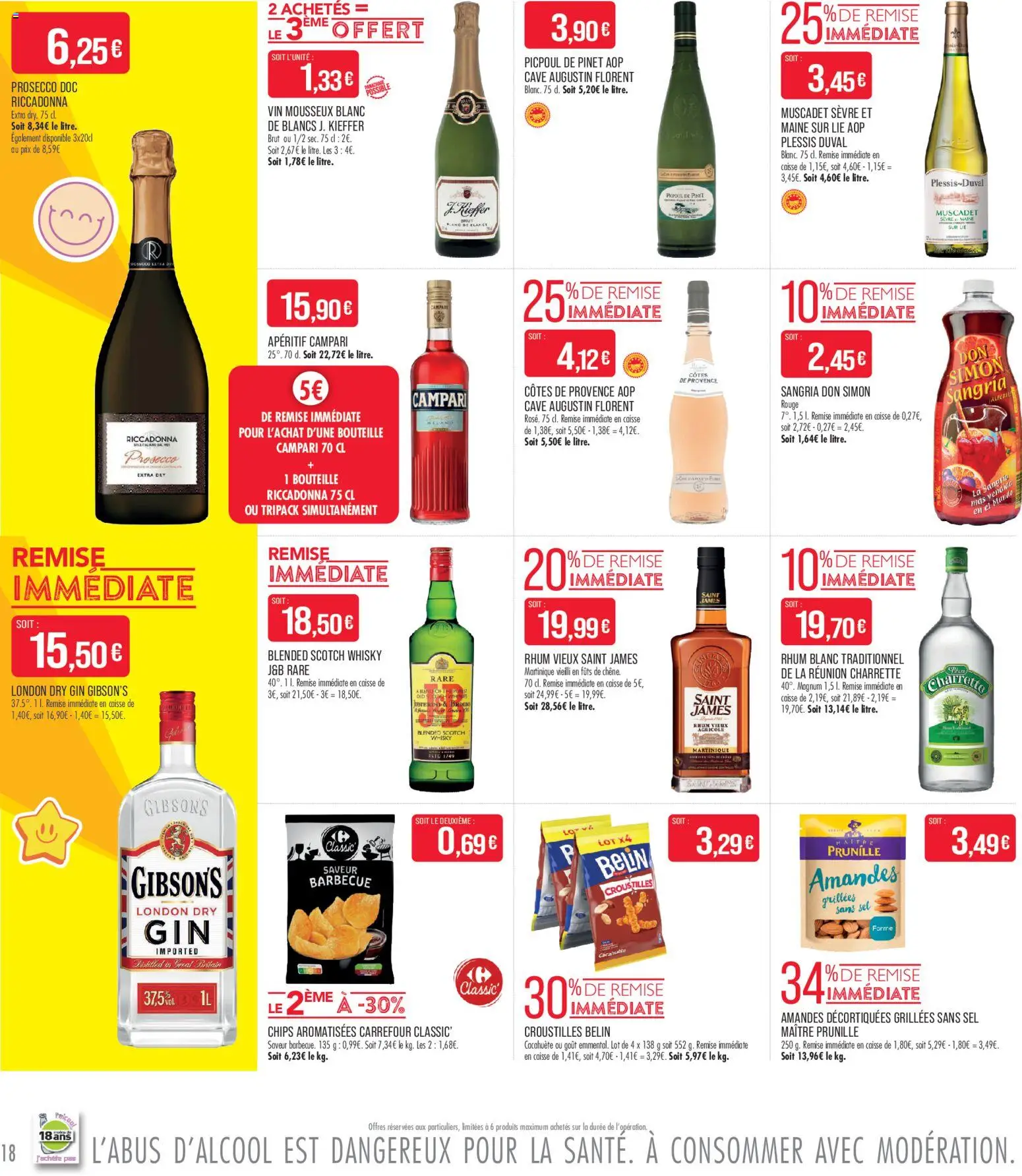 {H1} | Page: 18 | Produits: Vin mousseux, Barbecue, Prosecco, Chips