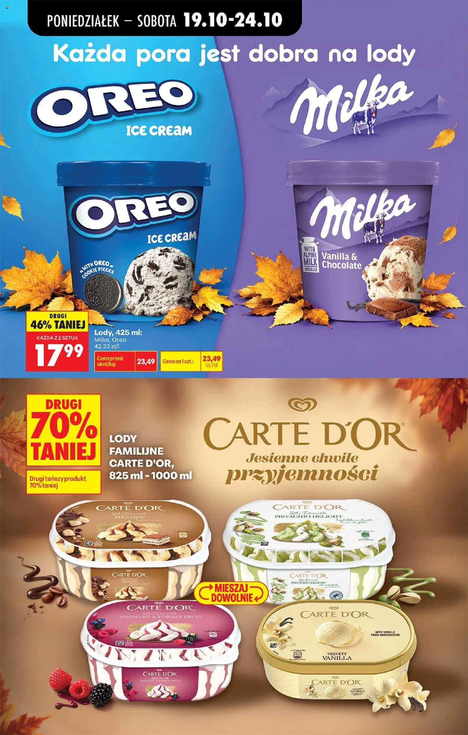 Biedronka Polsko leták - Codziennie niskie ceny od 19.10.2026 | Strana: 59 | Produkty: Jogurt, Nápoje, Actimel, Karty