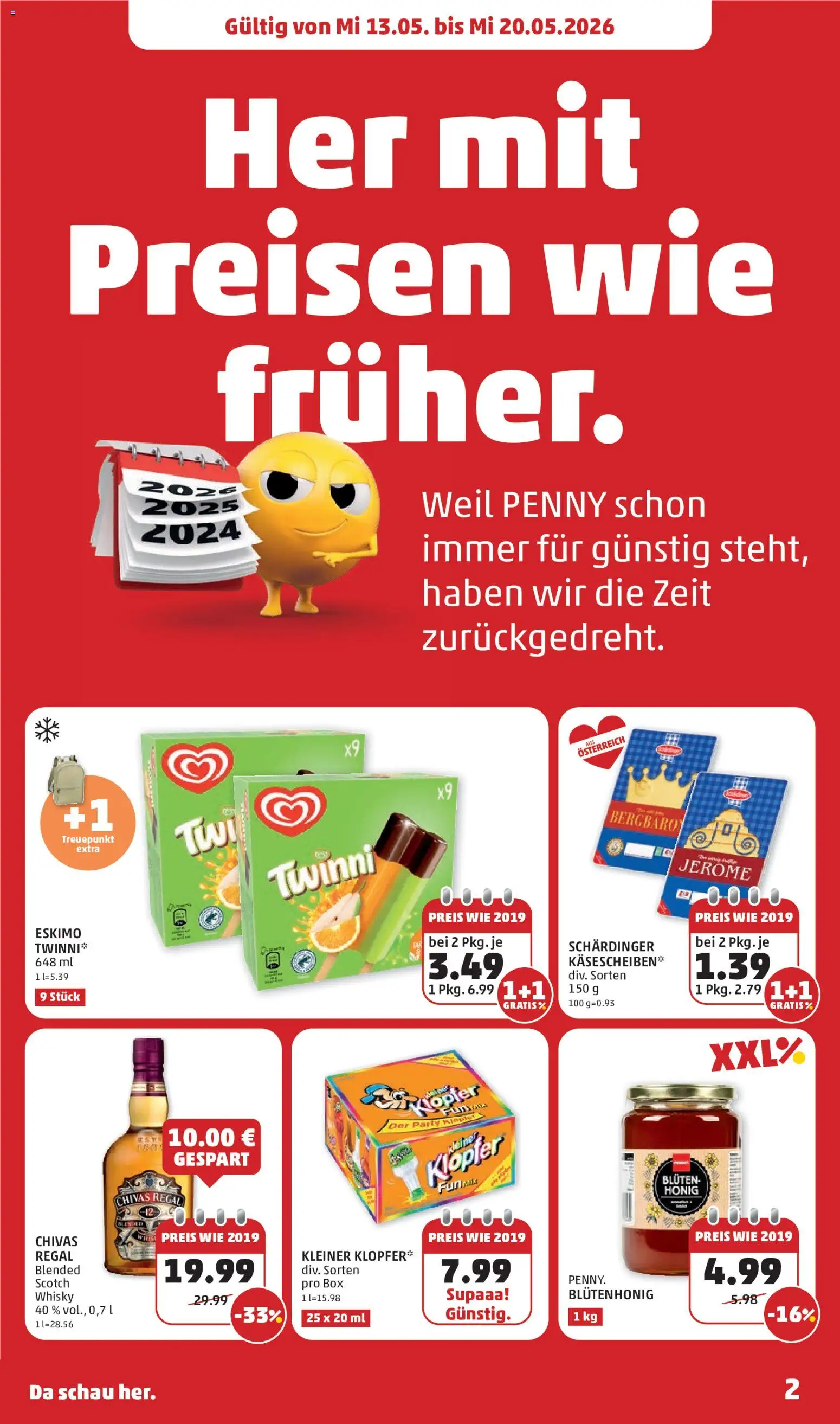 Die besten Angebote | Penny Markt Flugblatt ab 13.05.2026 | - Jetzt stöbern! | Österreich