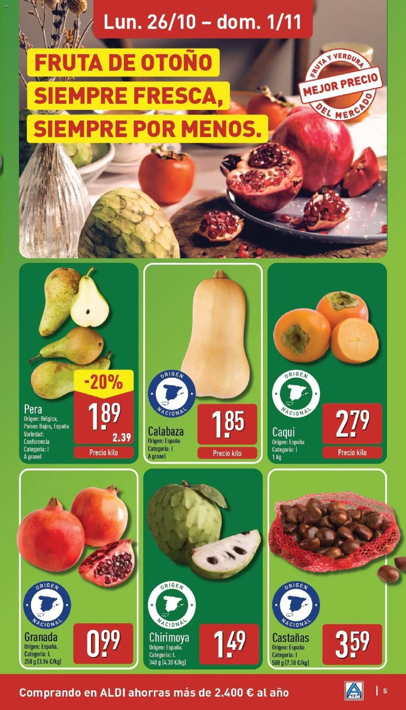 Aldi folleto Península │ válido desde el 26/10/2026 | Página: 5