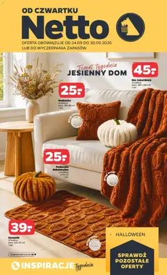 Pogląd oferty "Netto gazetka od czwartku NonFood" - ważna od 24.09.2026