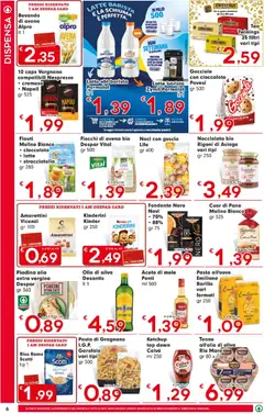 Anteprima del volantino Despar volantino valido a partire dal 08/10/2026 | Pagina: 6 | Prodotti: Schiuma, Garofalo, Fiocchi, Top