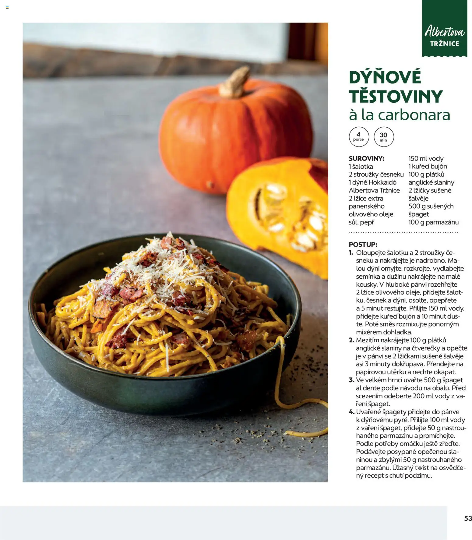 Albert magazín od 01.10.2026 | Strana: 53 | Produkty: Špagety, Bujón, Česnek, Semínka