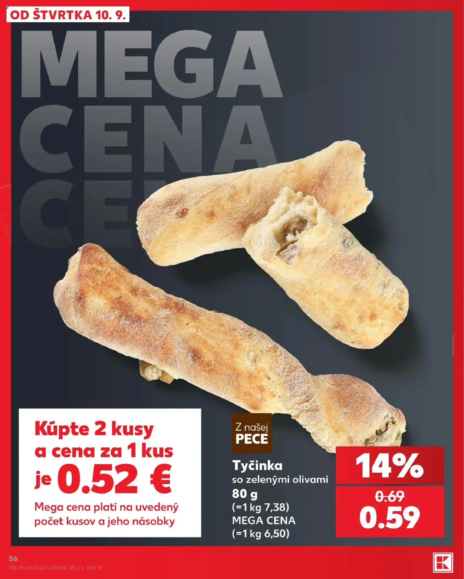 Nové Kaufland akcie – leták je platný od 10.09.2026 | Strana: 56