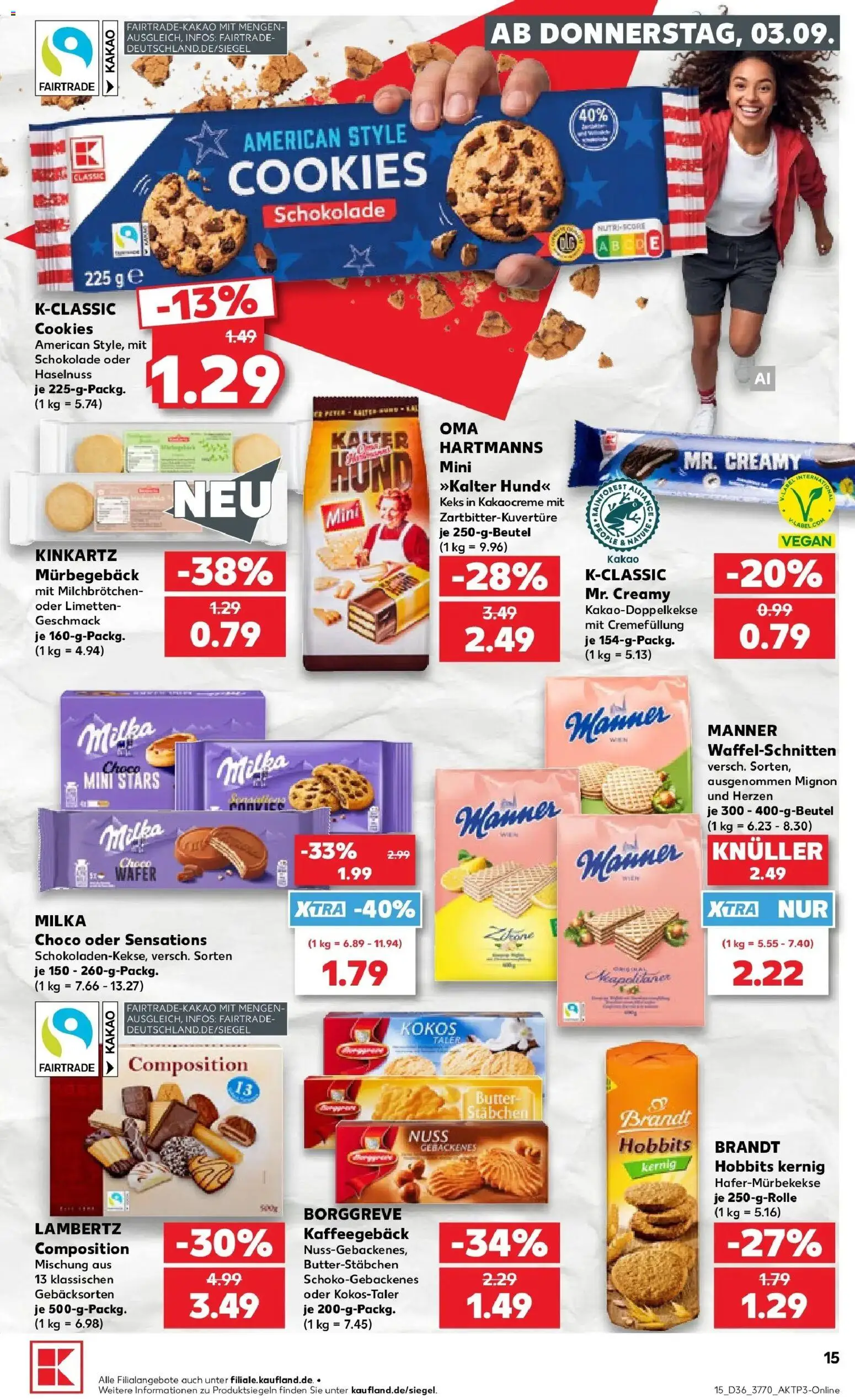 Prospekt Kaufland ab 31.08.2026 » Angebote Online zum Blättern | Seite: 24 | Produkte: Butter, Limetten, Schokolade, Milka