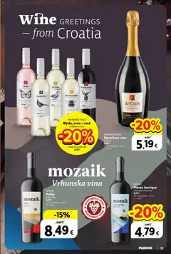 WINEGREETINGS Pjenušavo vino, De'Crox 0,75 l - Pregled kataloga iz trgovine Plodine, vrijedi od 24.09.2026 | Stranica: 31