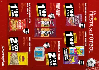Vista previa AhorraMas folleto válido desde el 11.06.2026 | Página: 11 | Productos: Golosinas, Frutos secos, Peso, Συσκευή ροής