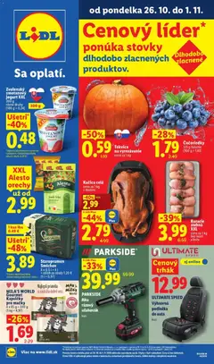 Lidl leták platný od 26.10.2026