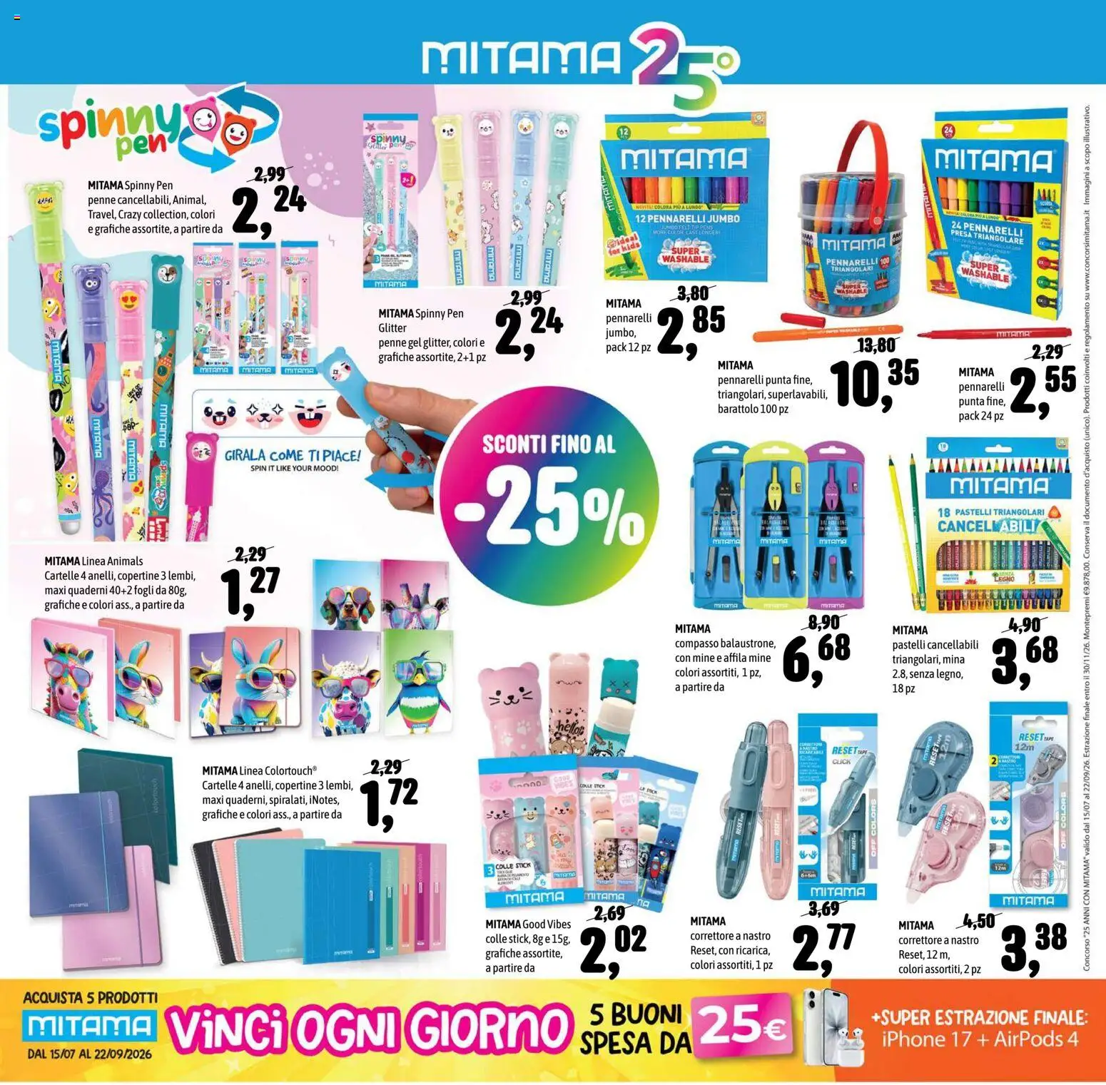 Volantino Emisfero del 27/08/2026 | Pagina: 28 | Prodotti: Iphone, Compasso, Presa, Airpods