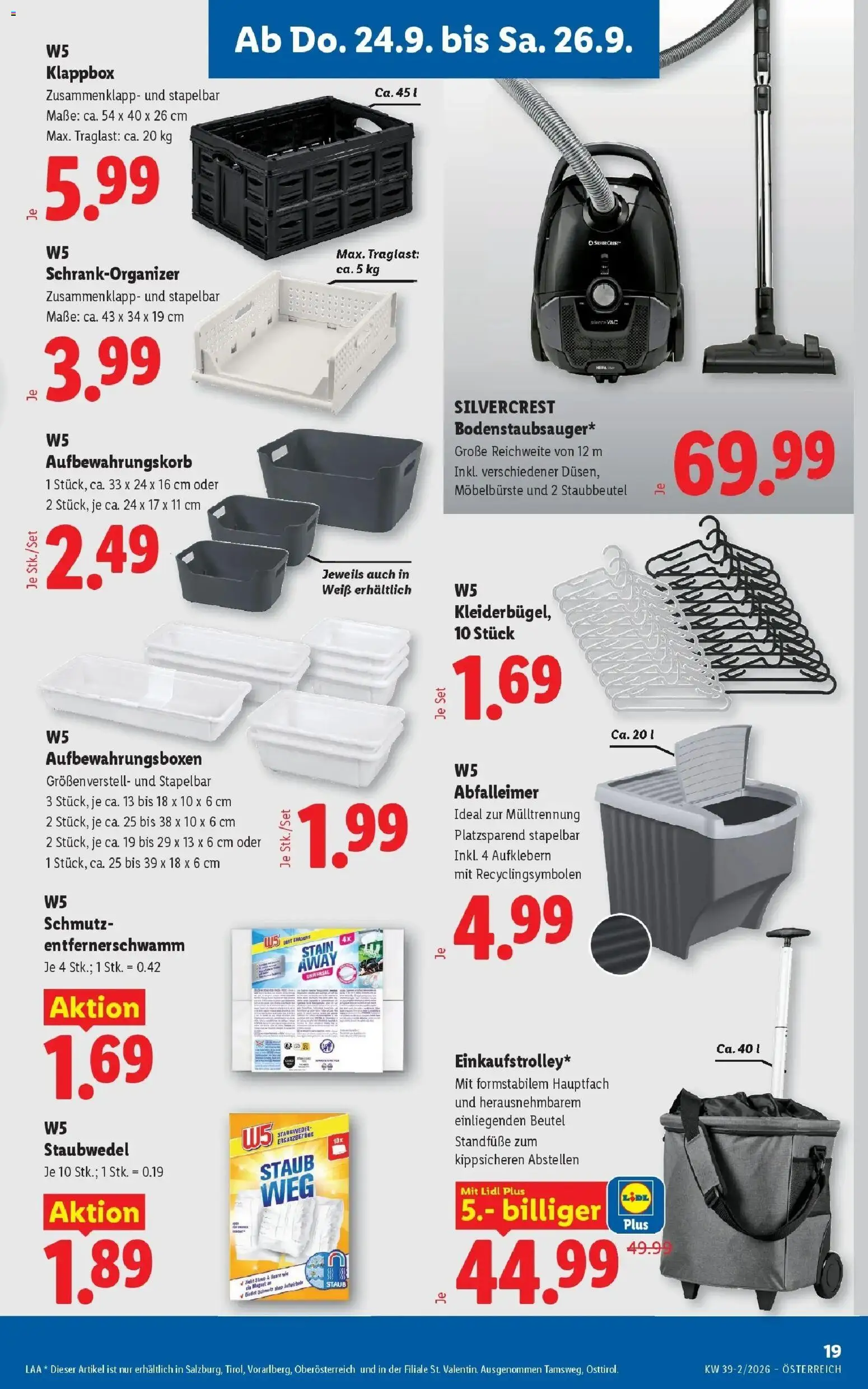 Lidl Flugblatt - Jenbach ab 24.09.2026 - Angebote ab donnerstag | Seite: 23
