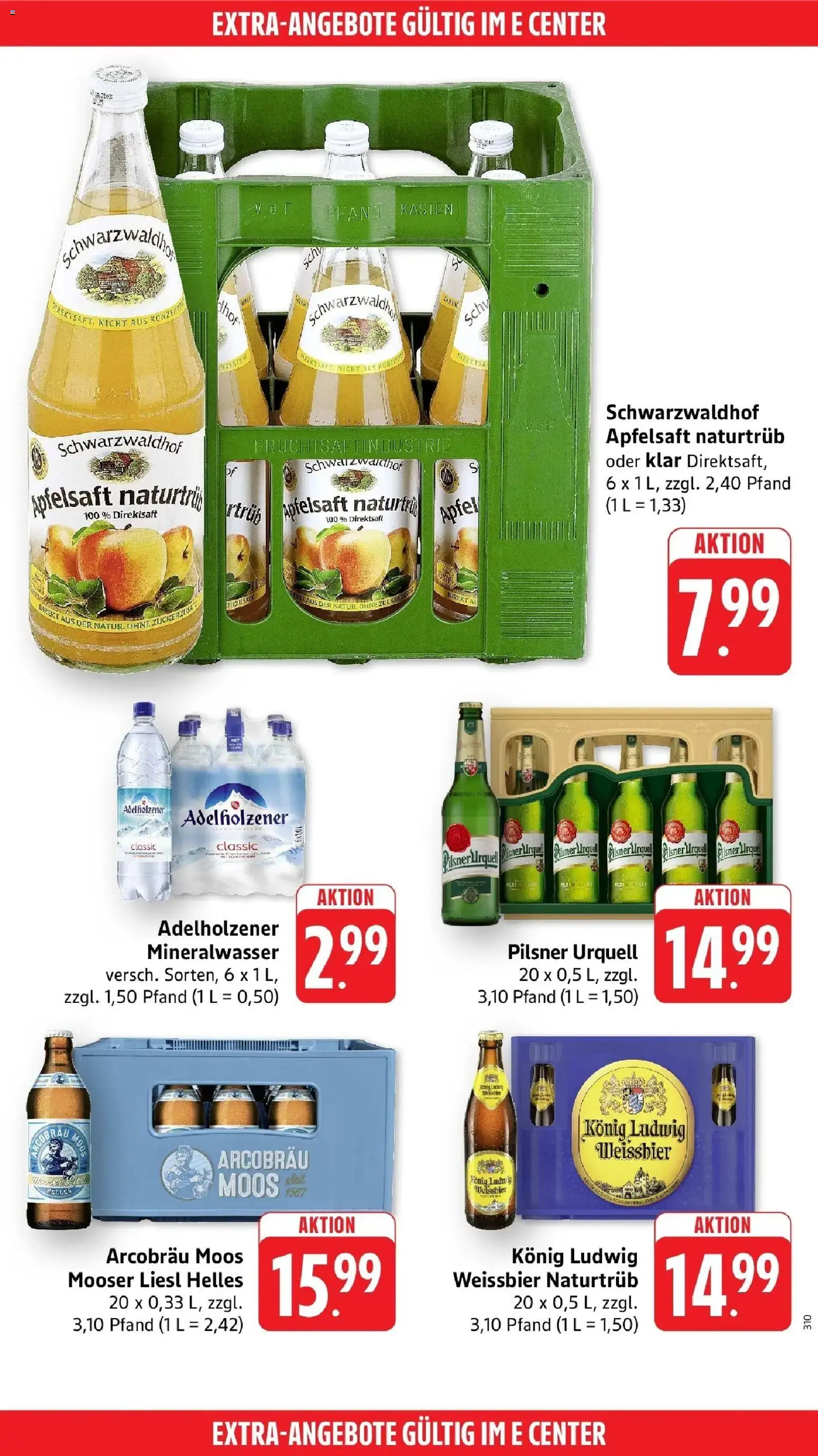Edeka - EDEKA: Wochenangebote – gültig ab 05.07.2026 | Seite: 48 | Produkte: Weißbier, Adelholzener, Mineralwasser, Pilsner urquell