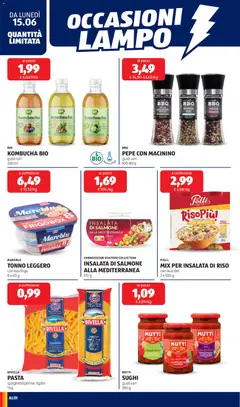Anteprima del volantino POLLI MIX PER INSALATA DI RISO, con würstel 2 x 300 g valido a partire dal 15.06.2026 | Pagina: 14