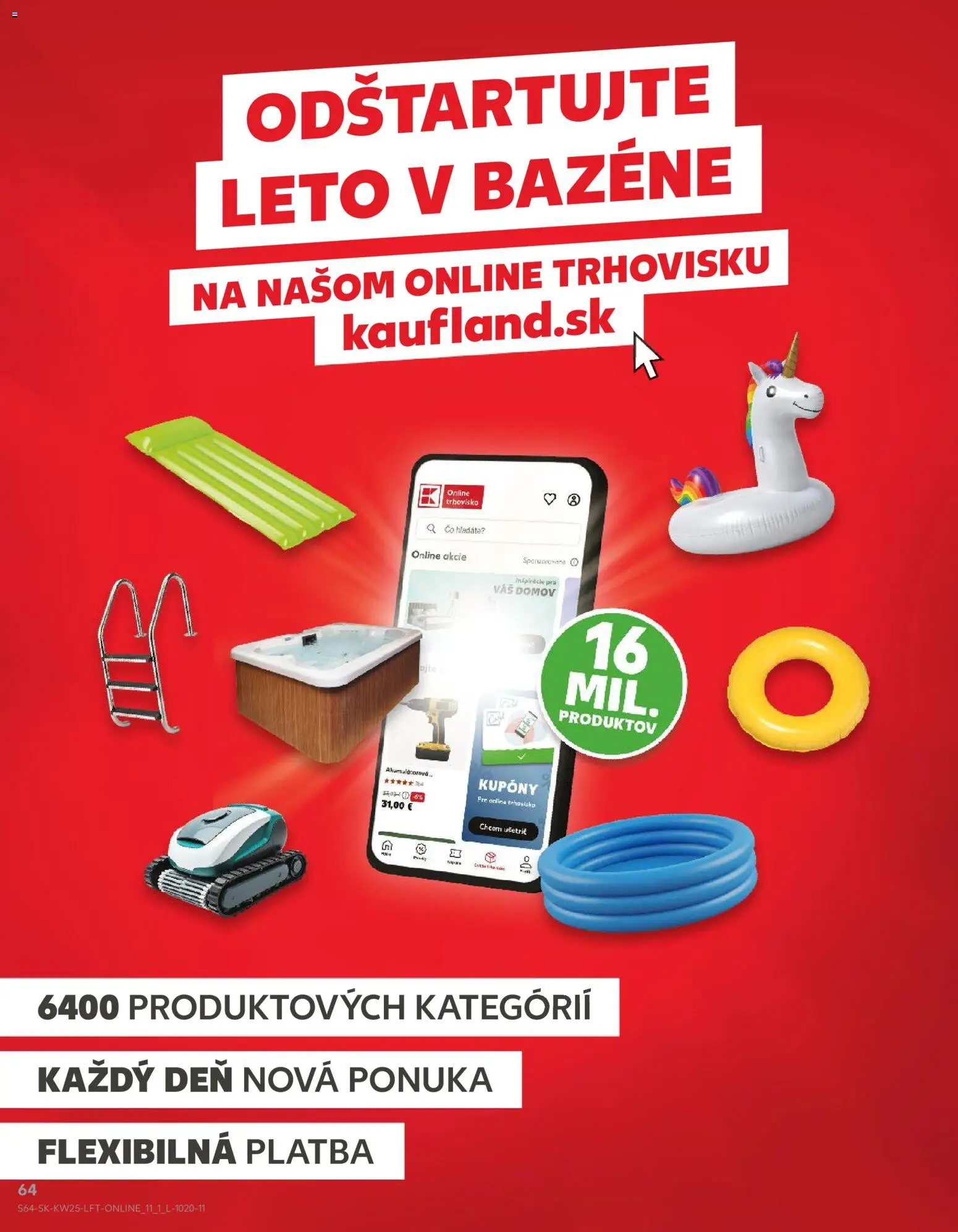 Nové Kaufland akcie – leták je platný od 18.06.2026 | Strana: 64 | Produkty: Vŕtačka