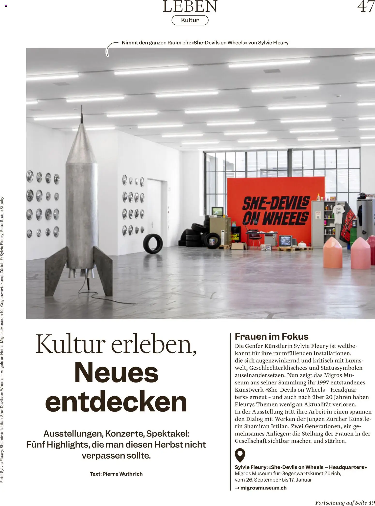 Migros aktionen Magazine – gültig ab 14.10.2026 | Seite: 47