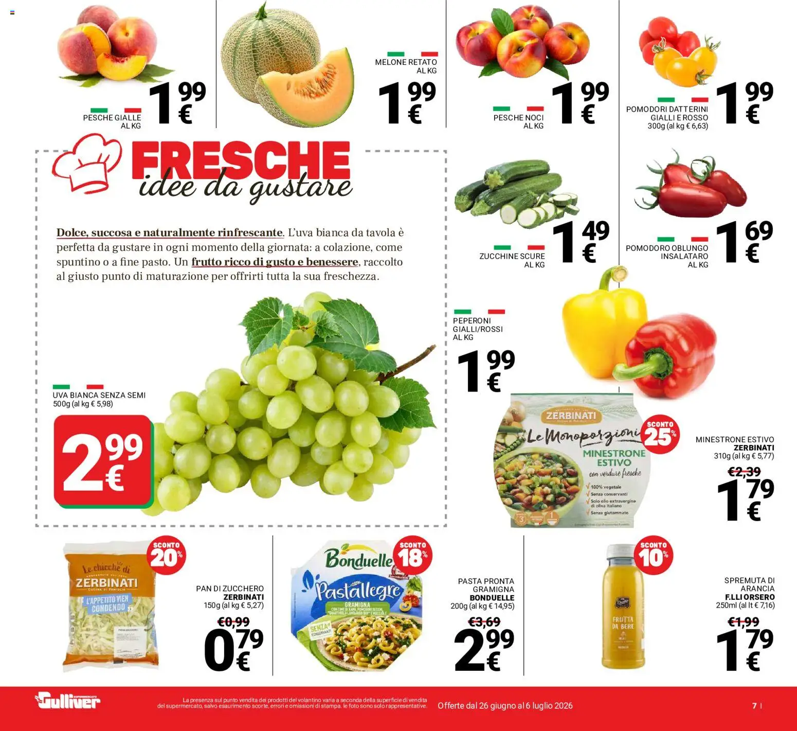 Volantino Gulliver del 26/06/2026 | Pagina: 7