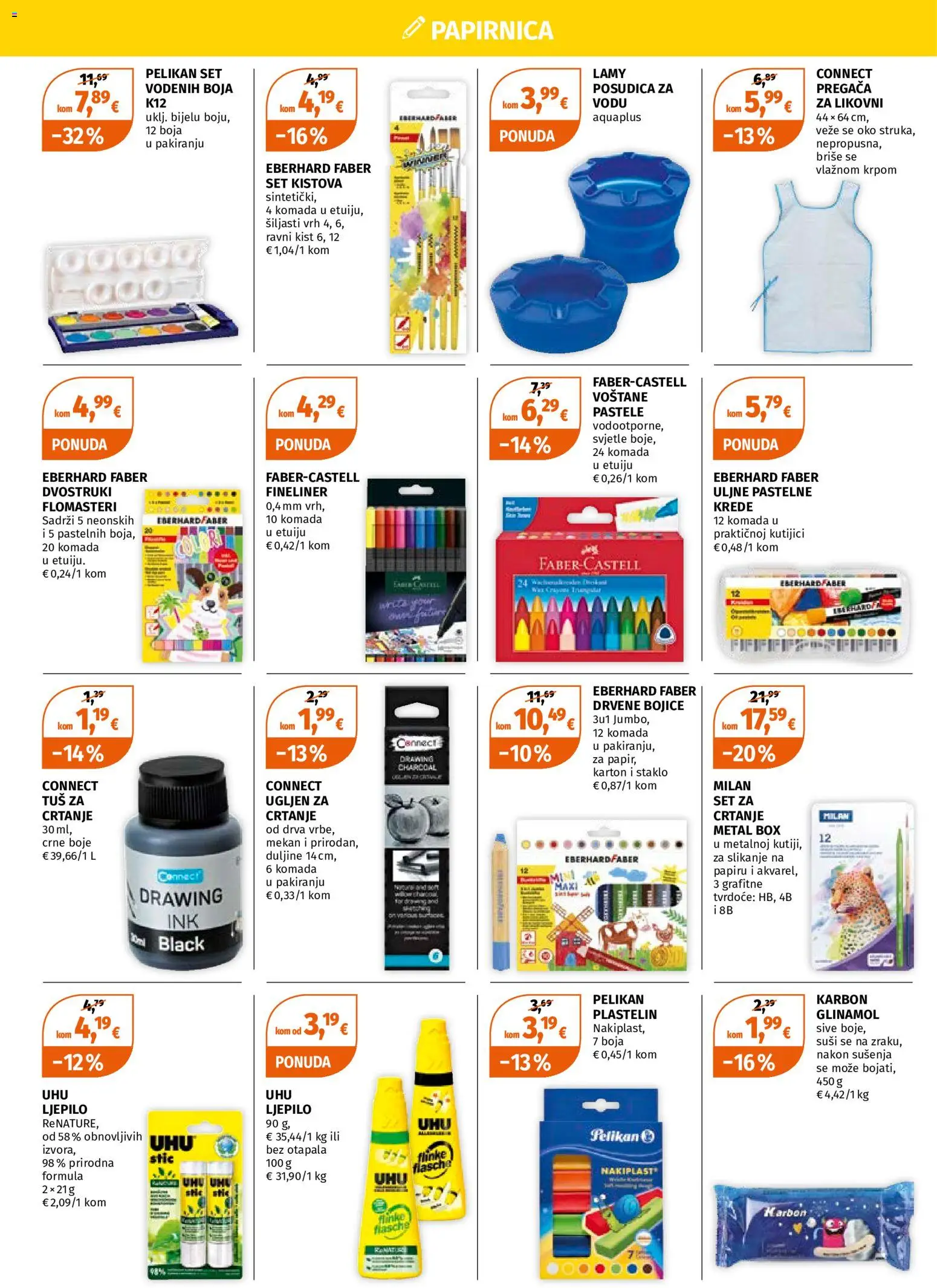 Müller katalog | vrijedi od 27.07.2026 | Stranica: 2 | Proizvodi: Tuš, Ljepilo, Flomasteri, Plastelin