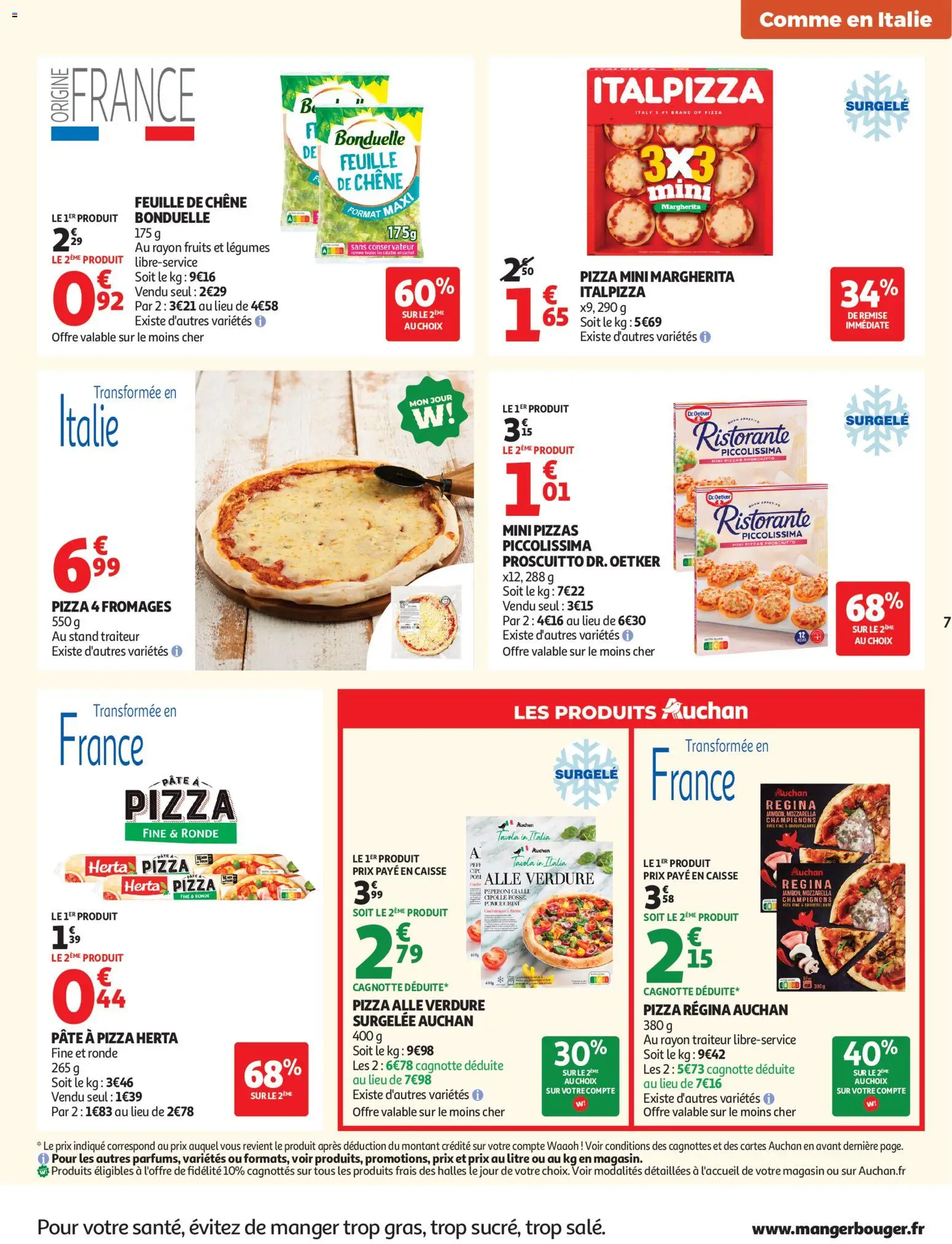 {H1} | Pagina: 7 | Producten: Pizza, Mozzarella