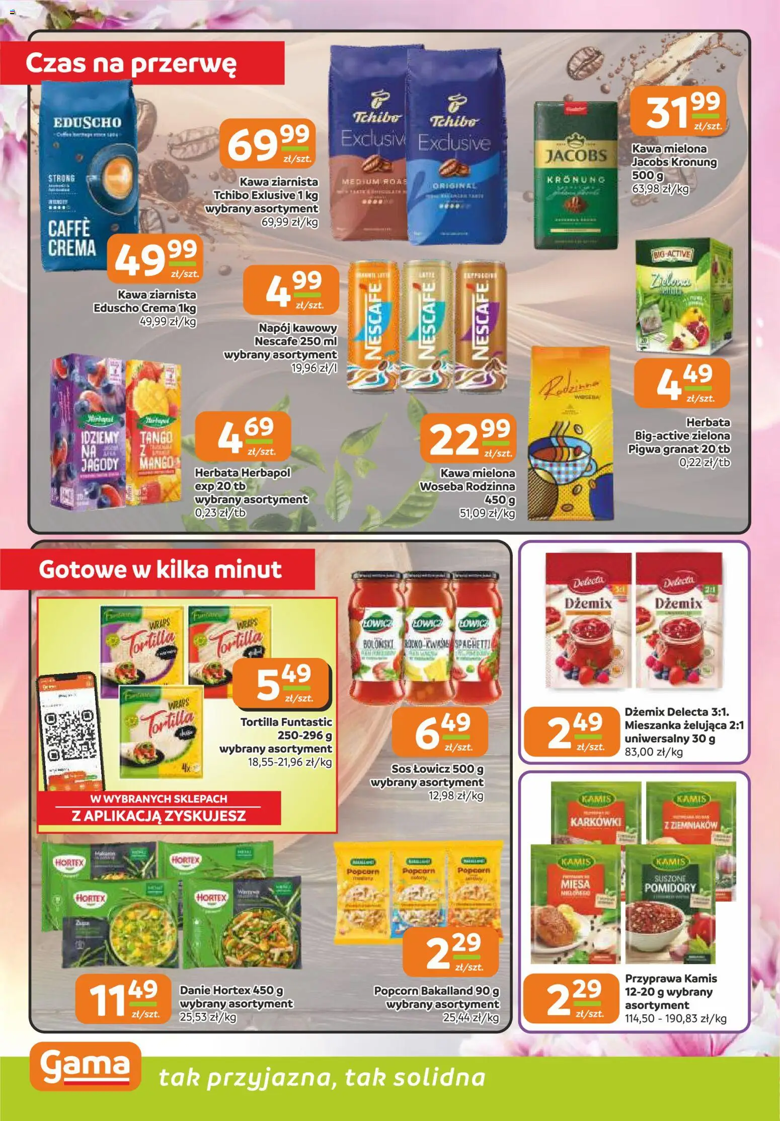 Gama gazetka od 16.07.2026 | Strona: 6 | Produkty: Jagody, Nescafe, Kawa, Sos
